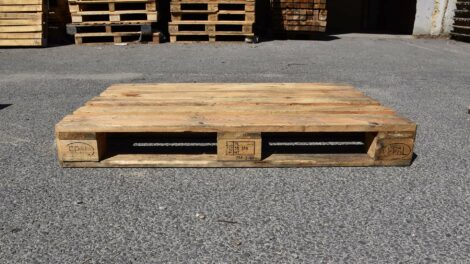 Raklap Hasznosító -800x1200 mm Használt, szürke EPAL/EUR raklap [2]