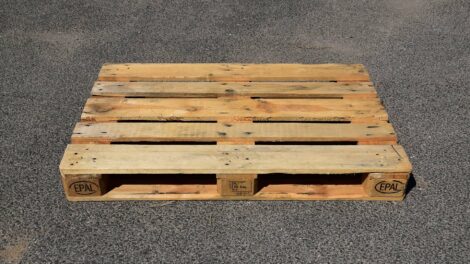 Raklap Hasznosító - 800x1200 mm Használt, világos EPAL/EUR raklap [1]